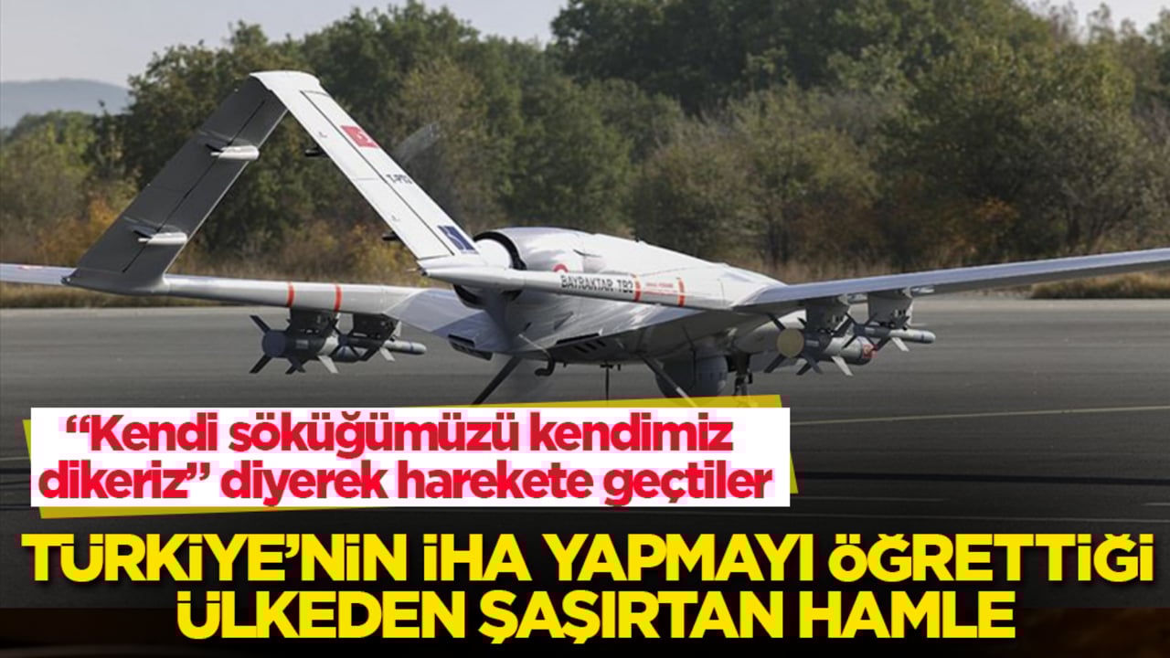 Türkiye’nin İHA yapmayı öğrettiği ülkeden şaşırtan hamle! "Kendi söküğümüzü kendimiz dikeriz" diyerek harekete geçtiler
