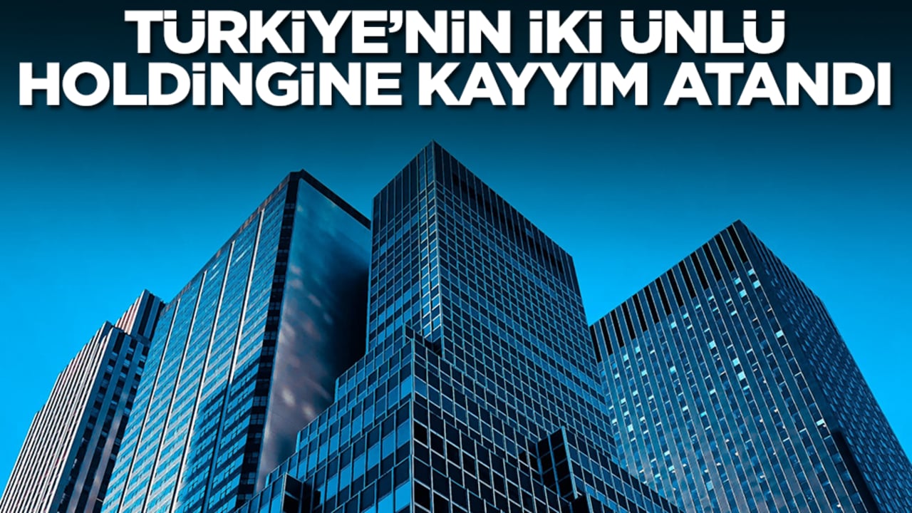 Türkiye'nin iki ünlü holdingine kayyım atandı