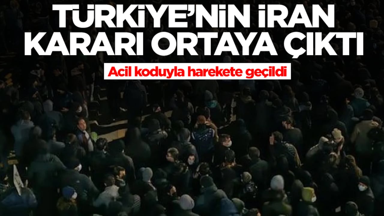 Türkiye'nin İran kararı ortaya çıktı! Teyakkuz haline geçildi