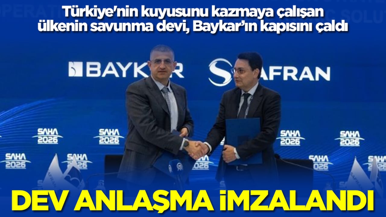 Türkiye'nin kuyusunu kazmaya çalışan ülkenin savunma devi, Baykar’ın kapısını çaldı: Dev anlaşma imzalandı