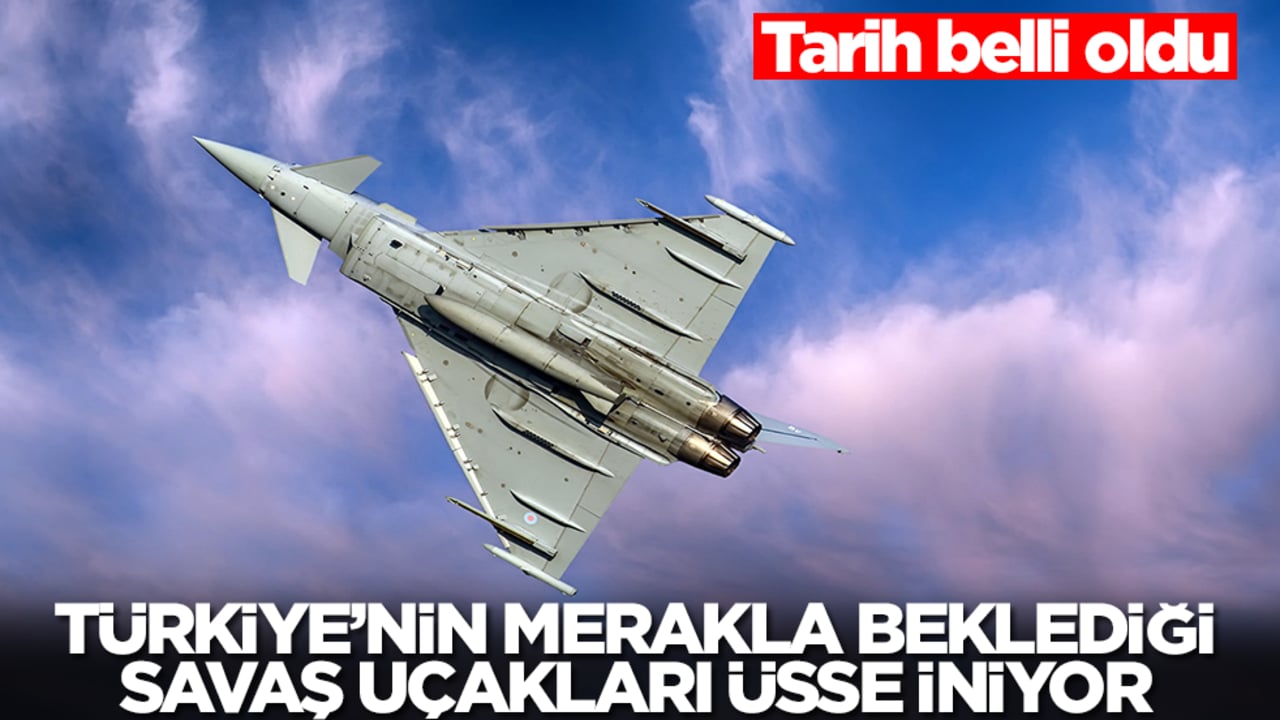 Türkiye'nin merakla beklediği savaş uçakları üsse iniyor! Tarih verildi
