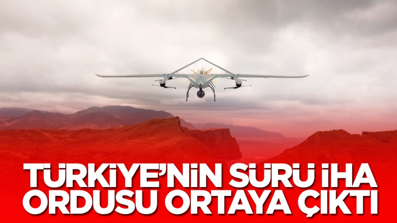 Türkiye'nin sürü İHA ordusu ortaya çıktı
