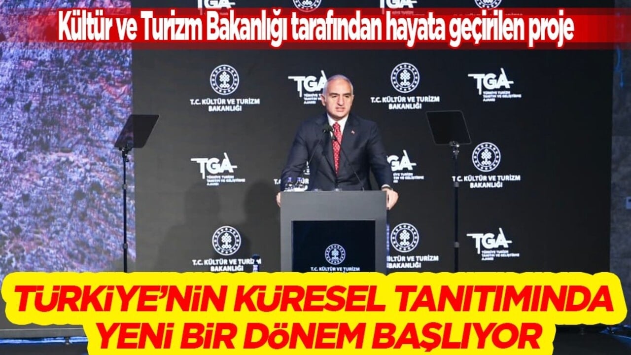 Türkiye’nin tanıtımında yeni dönem; Mini dizi stratejisi tanıtıldı...