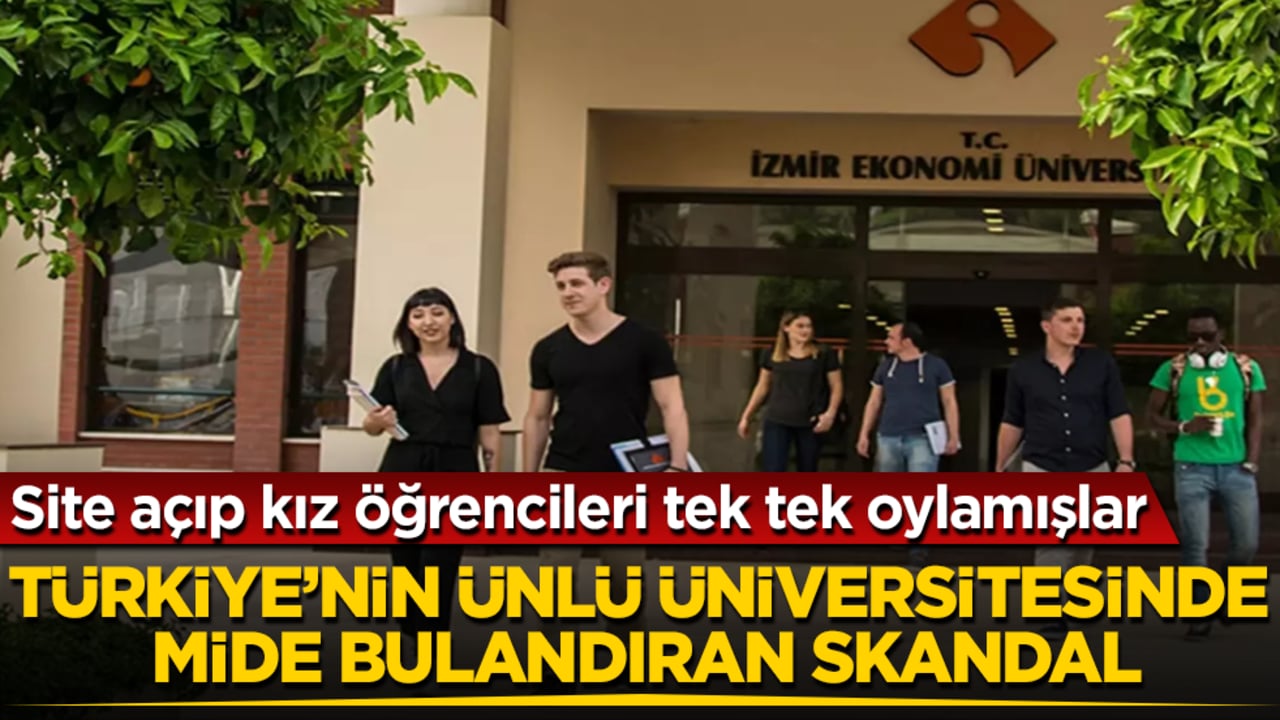 Türkiye’nin ünlü üniversitesinde mide bulandıran skandal! Site açıp kız öğrencileri tek tek oylamışlar 