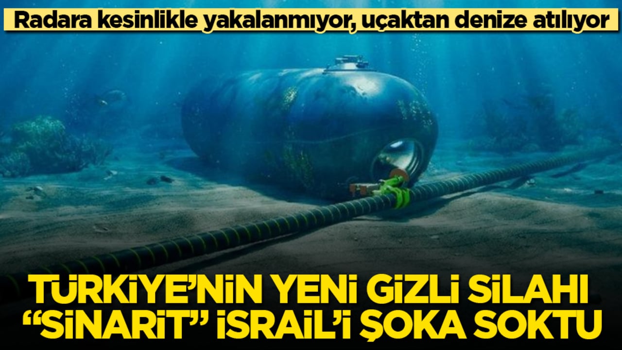 Türkiye’nin yeni gizli silahı "Sinarit" İsrail’i şoka soktu: Radara kesinlikle yakalanmıyor, uçaktan denize atılıyor