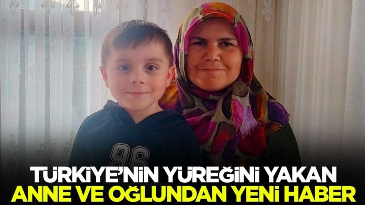 Türkiye'nin yüreğini yakan anne ve oğlu toprağa verildi