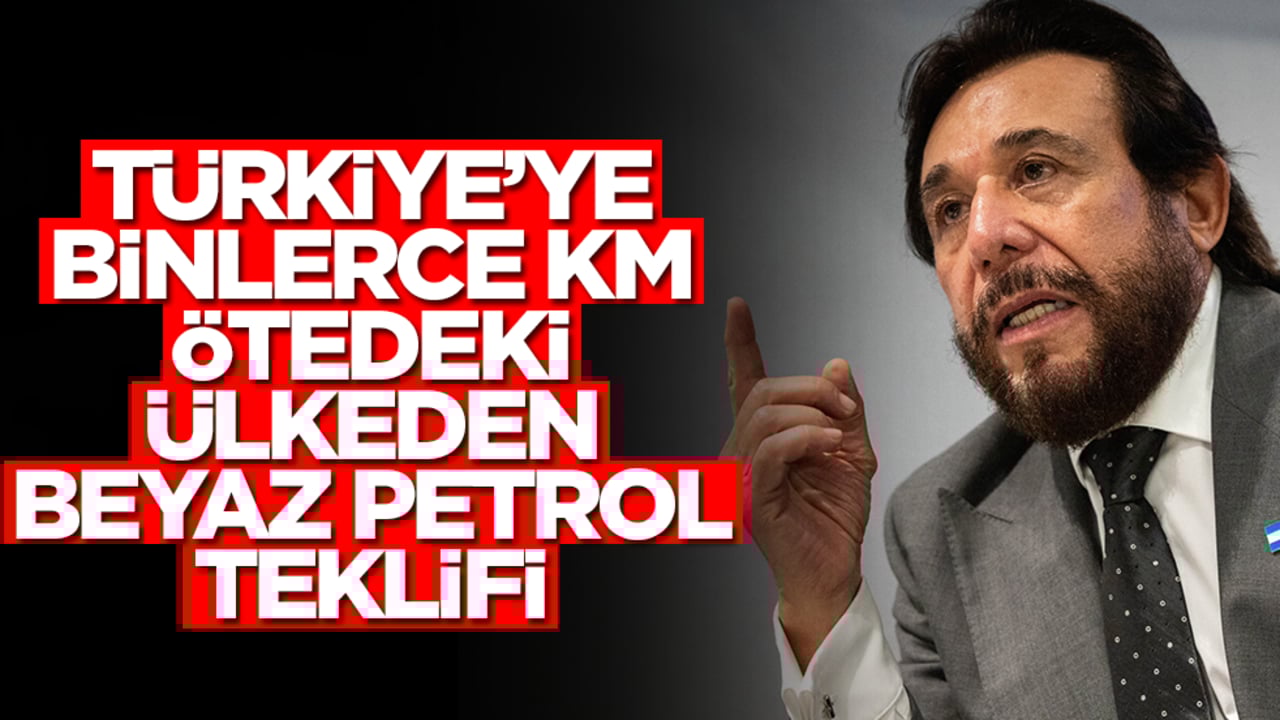 Türkiye'ye binlerce kilometre öteden beyaz petrol teklifi! 'Gelin çıkaralım' diyorlar