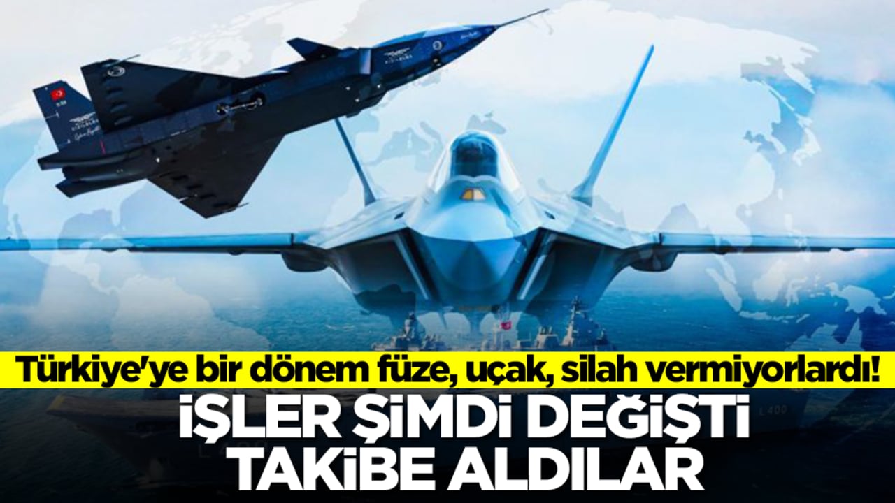 Türkiye'ye bir dönem füze, uçak, silah vermiyorlardı! İşte şimdi işler değişti, takibe aldılar