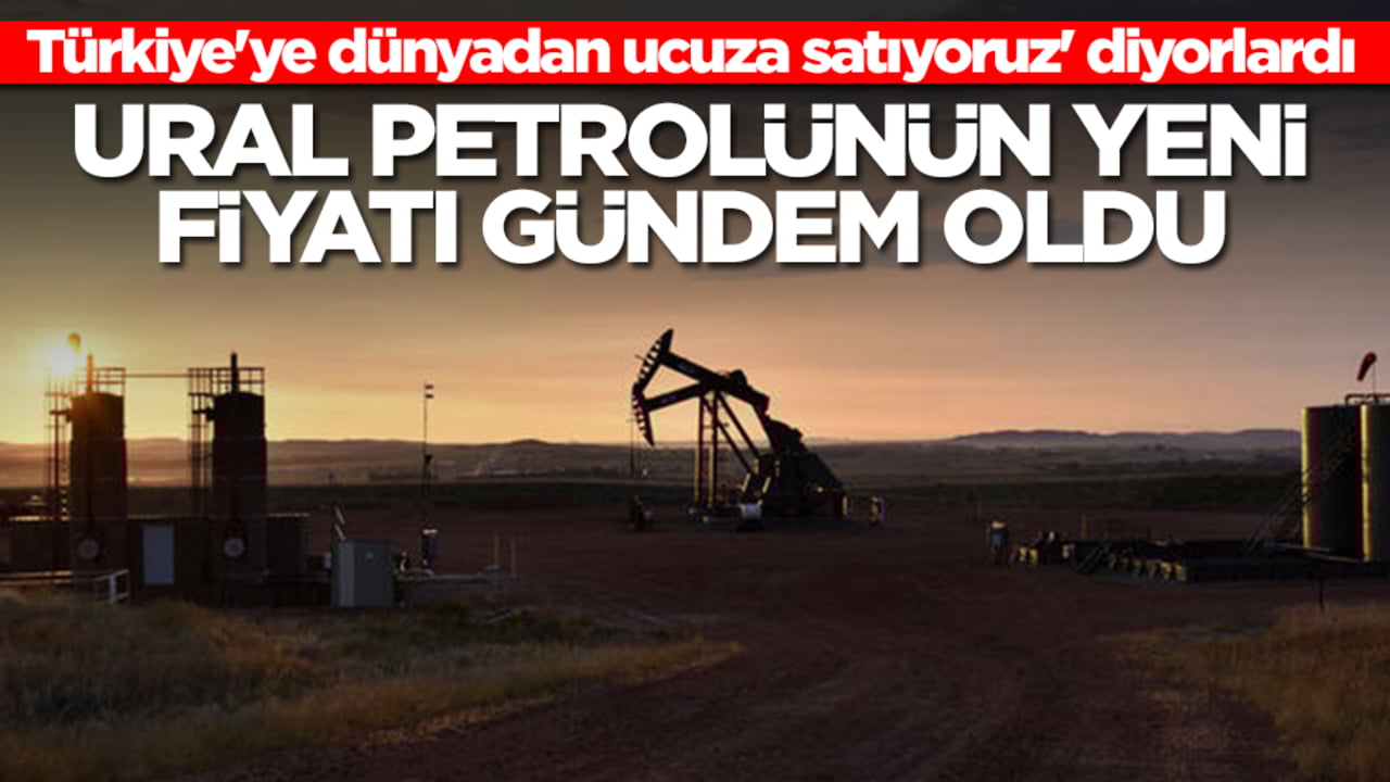 'Türkiye'ye dünyadan ucuza satıyoruz' diyorlardı! Ural petrolünün yeni fiyatı şok etti