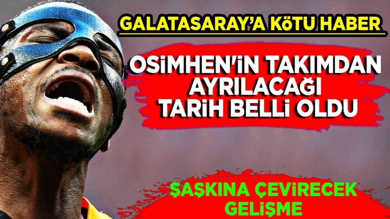 Türkiye'ye duyurdu! Duyanlar 'yok artık' dedi: O maçlarla ilgili uyarı yaptı artık... Osimhen'in takımdan ayrılacağı tarih belli oldu
