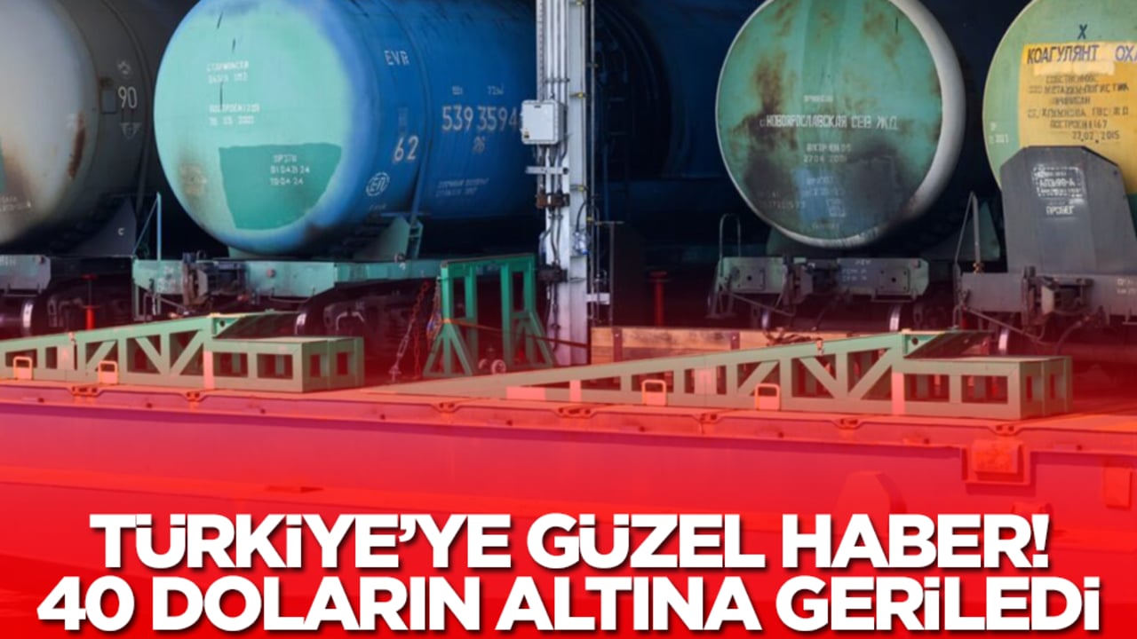Türkiye'ye güzel haber: 40 doların altına düştü