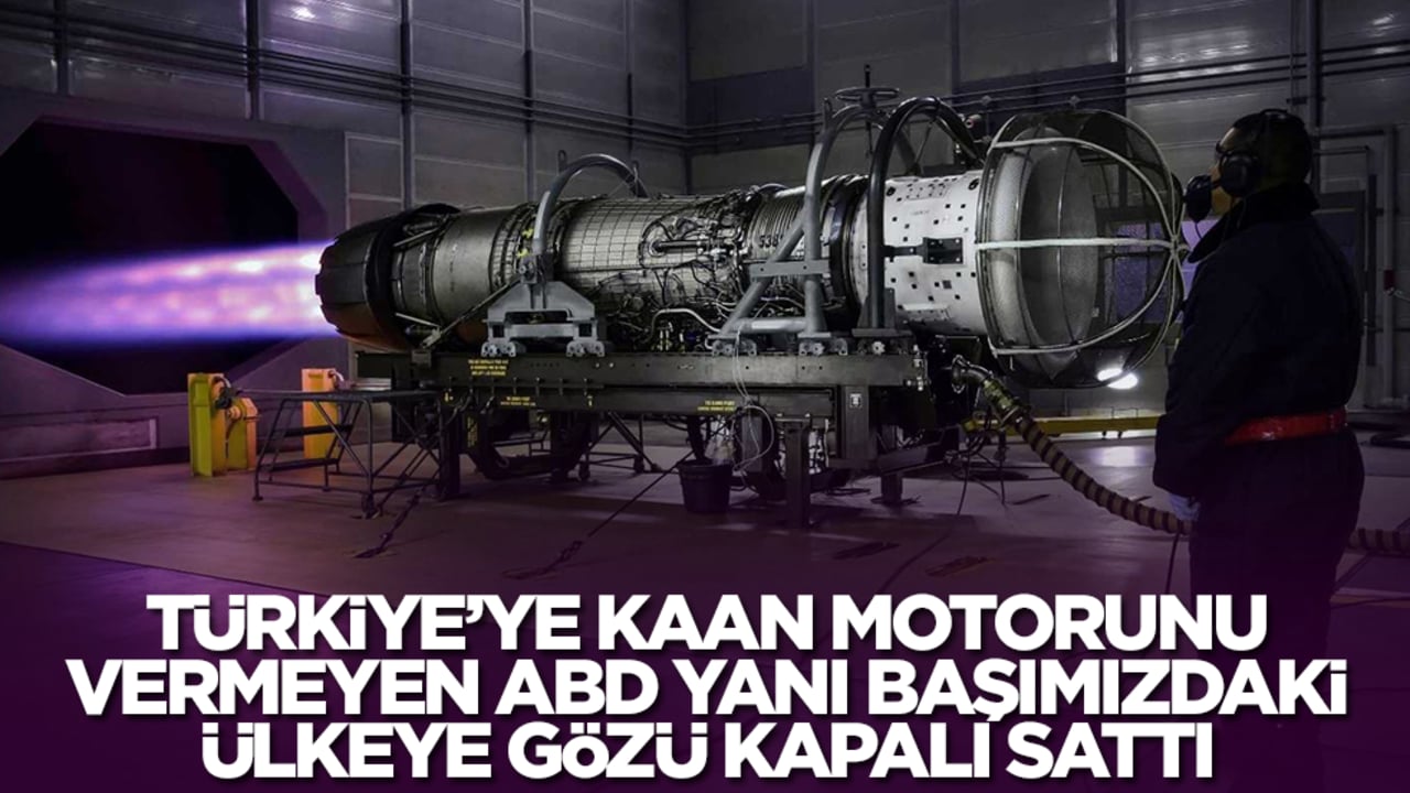 Türkiye'ye Kaan motorunu vermeyen ABD, yanı başımızdaki ülkeye gözü kapalı sattı