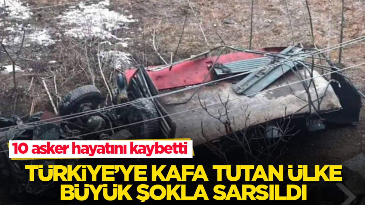 Türkiye’ye kafa tutan ülke büyük şokla sarsıldı: 10 asker hayatını kaybetti