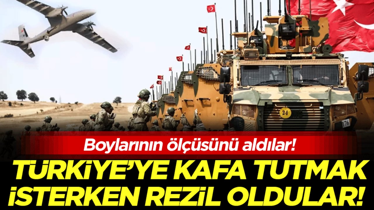 Türkiye'ye kafa tutmak isterken rezil oldular! Boylarının ölçüsünü aldılar!