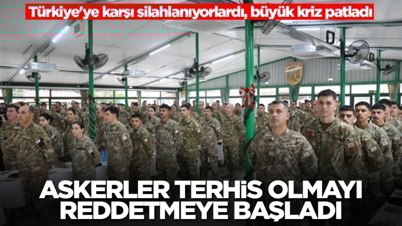 Türkiye'ye karşı silahlanıyorlardı, büyük kriz patladı: Askerler terhis olmak istemiyor