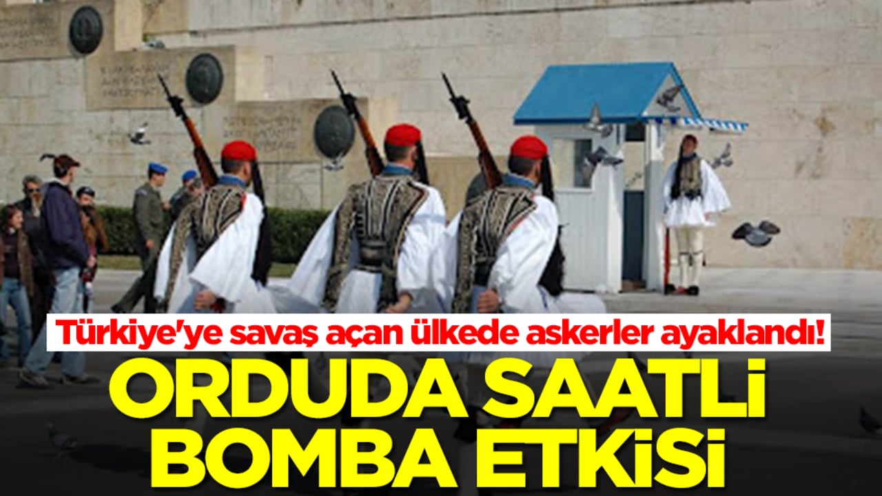 Türkiye'ye savaş açan ülkede askerler ayaklandı! Tam anlamıyla saatli bomba etkisi