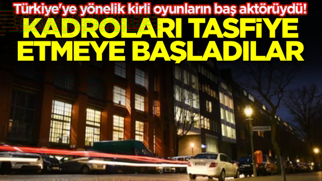 Türkiye'ye yönelik kirli oyunların baş aktörüydü! Kadroları tasfiye etmeye başladılar