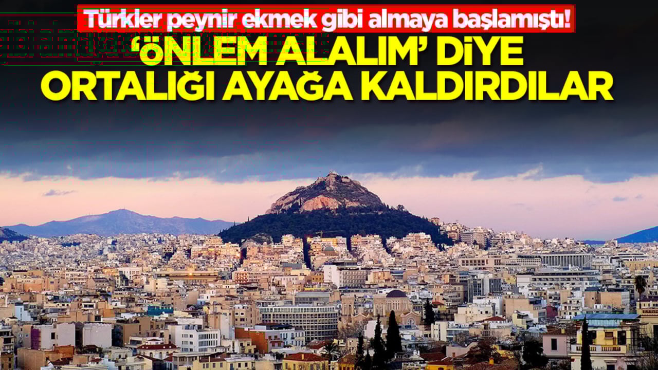 Türkler peynir ekmek gibi almaya başlamıştı! 'Önlem alalım' diye ortalığı ayağa kaldırdılar