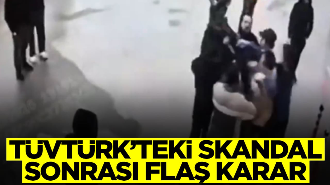 TÜVTÜRK'teki skandal sonrası flaş karar