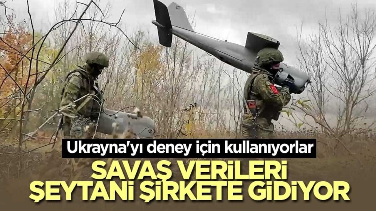 Ukrayna'nın etinden sütünden faydalanıyorlar! Savaş verileri şeytani şirkete gidiyor