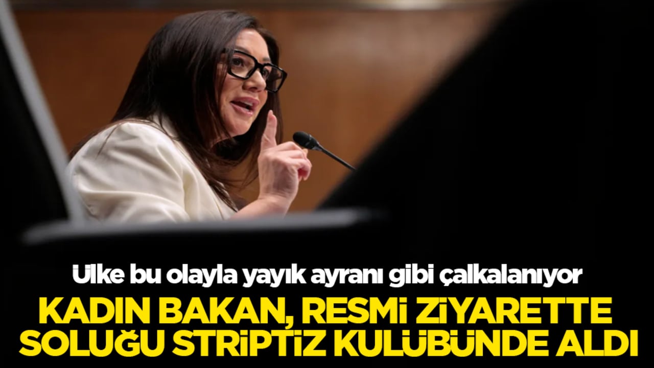 Ülke bu olayla yayık ayranı gibi çalkalanıyor! Kadın bakan, resmi ziyarette soluğu striptiz kulübünde aldı
