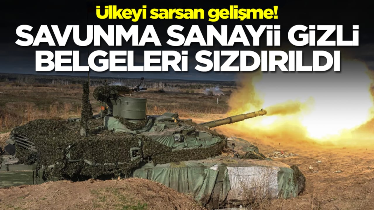 Ülke tam anlamıyla şokta: Savunma sanayii belgeleri sızdırıldı