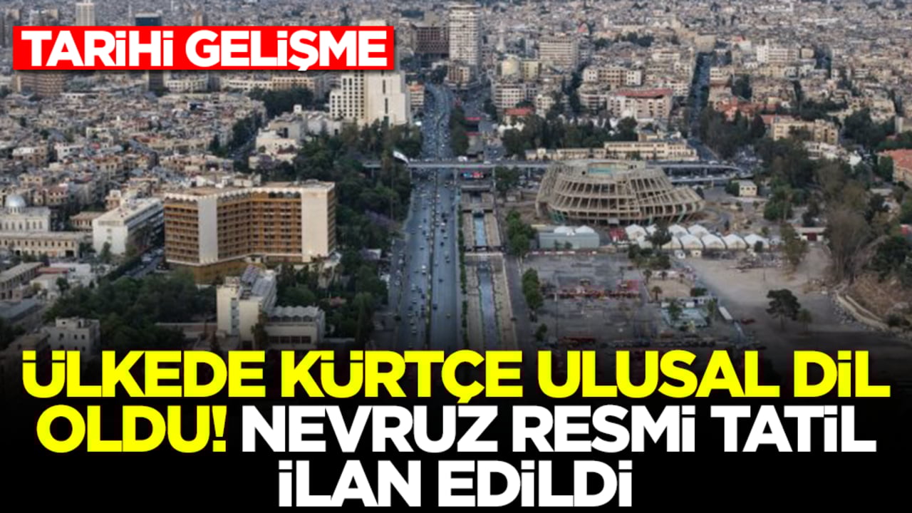 Ülkede kürtçe ulusal din oldu! Nevruz resmi tatil ilan edildi