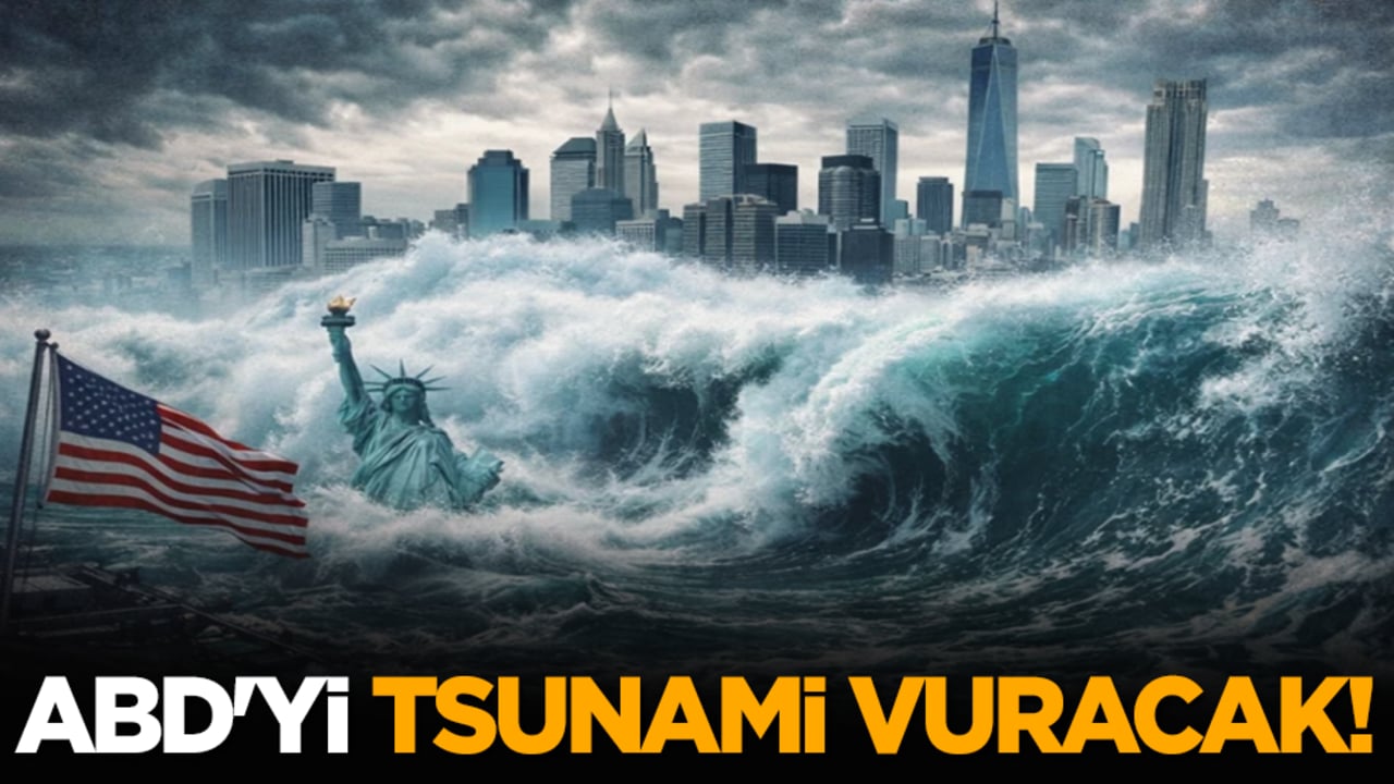 Ülkeyi korku sardı: ABD'yi tsunami vuracak