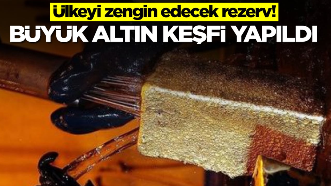 Ülkeyi zengin edecek rezerv! Devasa altın keşfi yapıldı