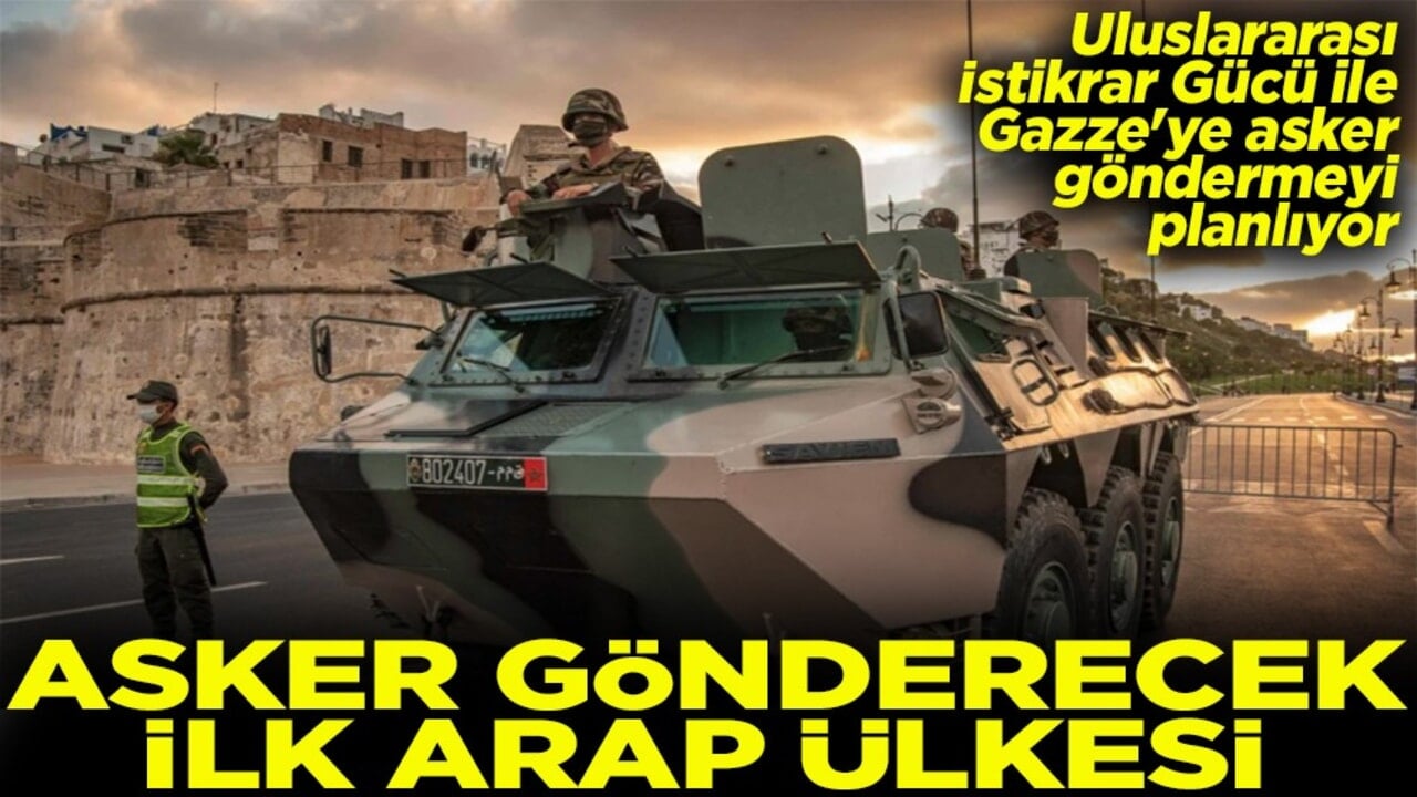 Uluslararası İstikrar Gücü ile Gazze'ye asker göndermeyi planlıyor Asker gönderecek ilk arap ülkesi