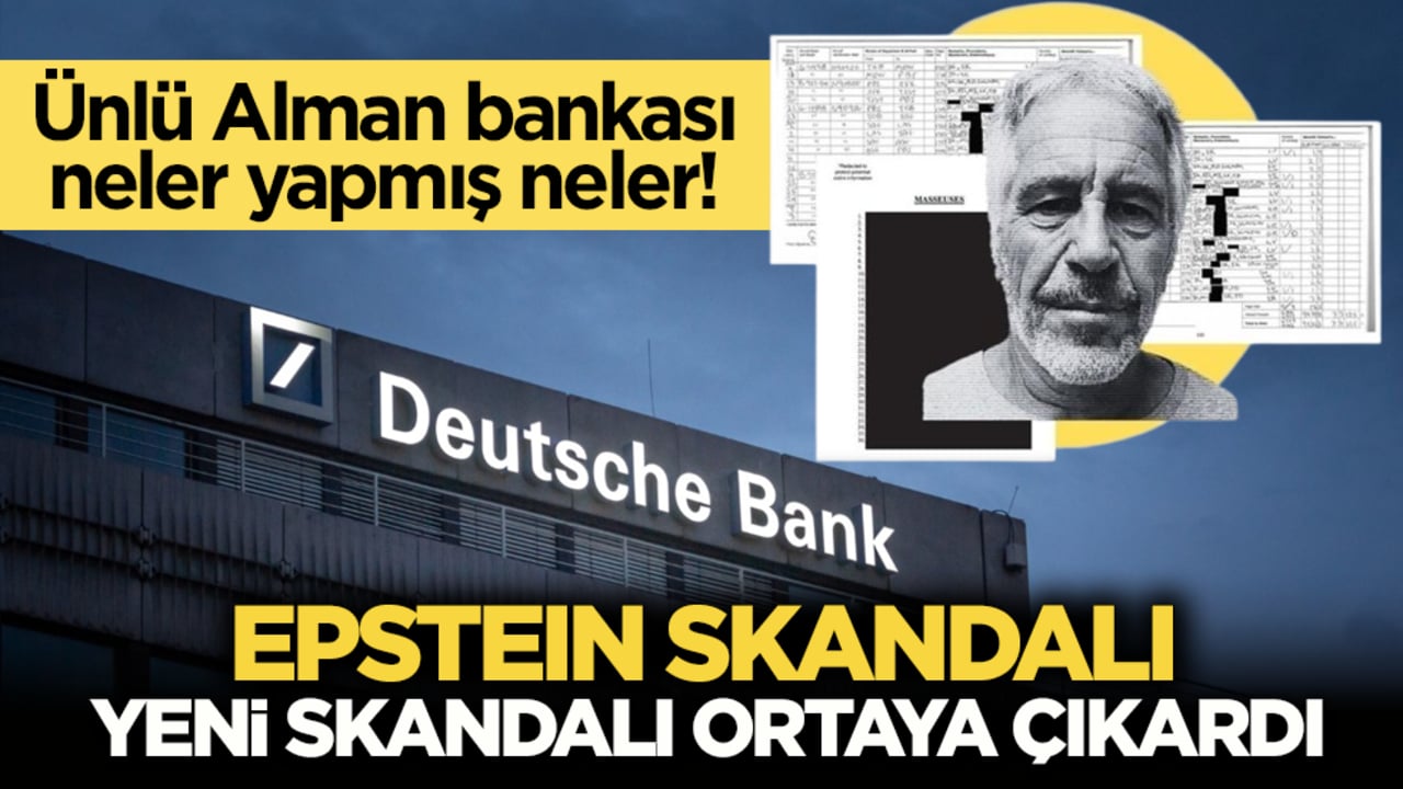 Ünlü Alman bankası neler yapmış neler! Epstein skandalı, yeni skandalı ortaya çıkardı