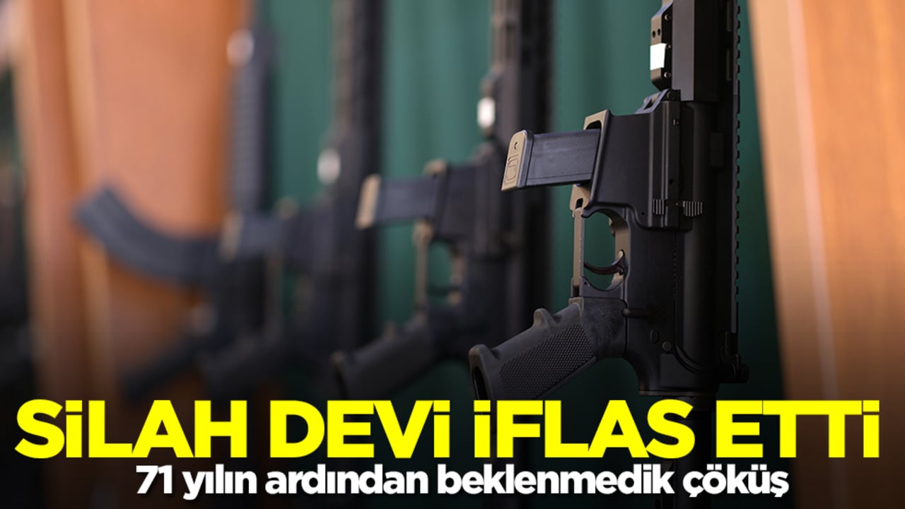 Ünlü silah devi iflas etti! 71 yılın ardından beklenmedik çöküş