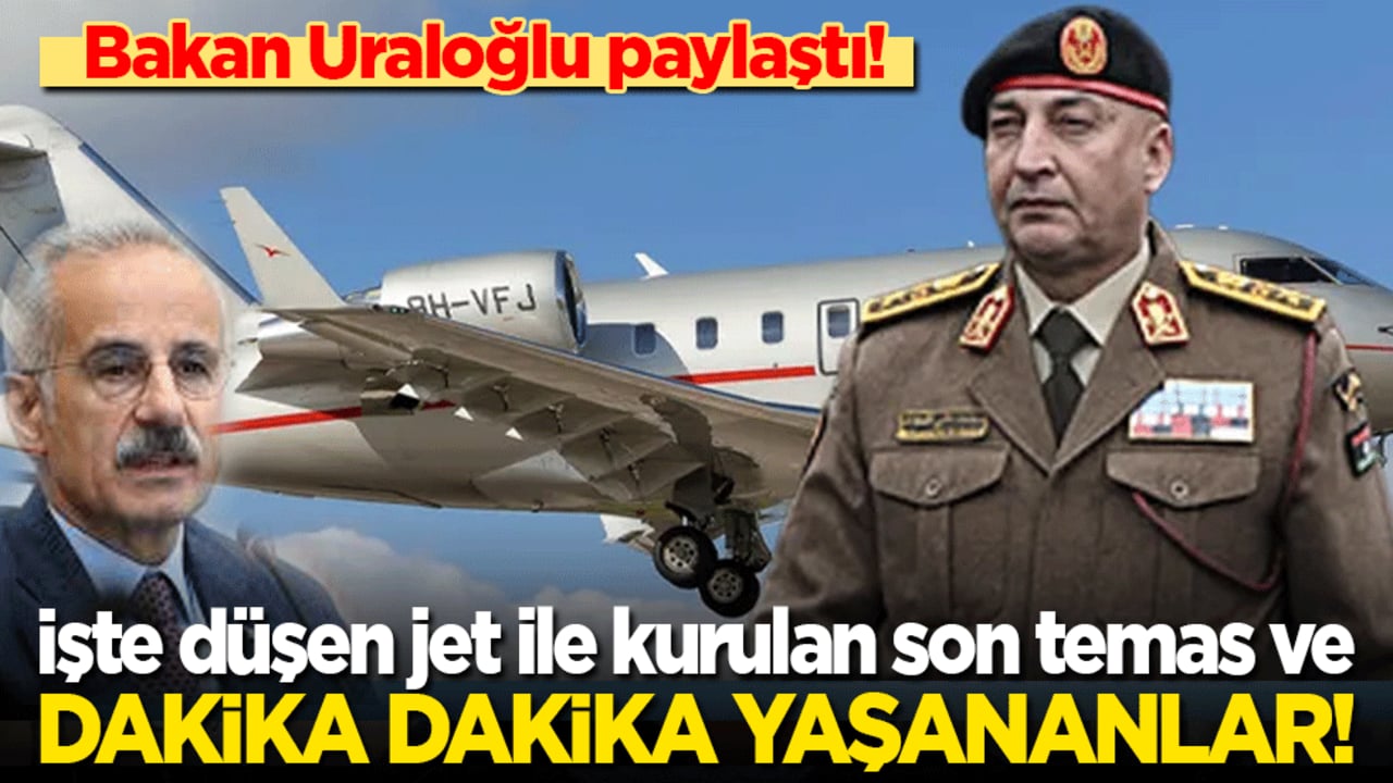 Uraloğlu paylaştı! İşte düşen jet ile kurulan son temas ve dakika dakika yaşananlar!