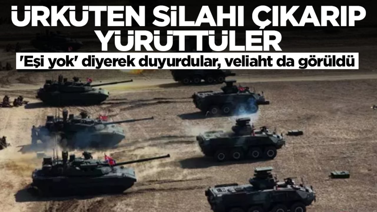 Ürküten silahı çıkarıp yürüttüler! 'Eşi yok' diyerek duyurdular, veliaht da görüldü