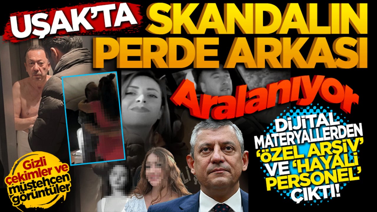 Uşak’ta skandalın perde arkası aralanıyor! Dijital Materyallerden "Özel Arşiv" ve "Hayali Personel" çıktı