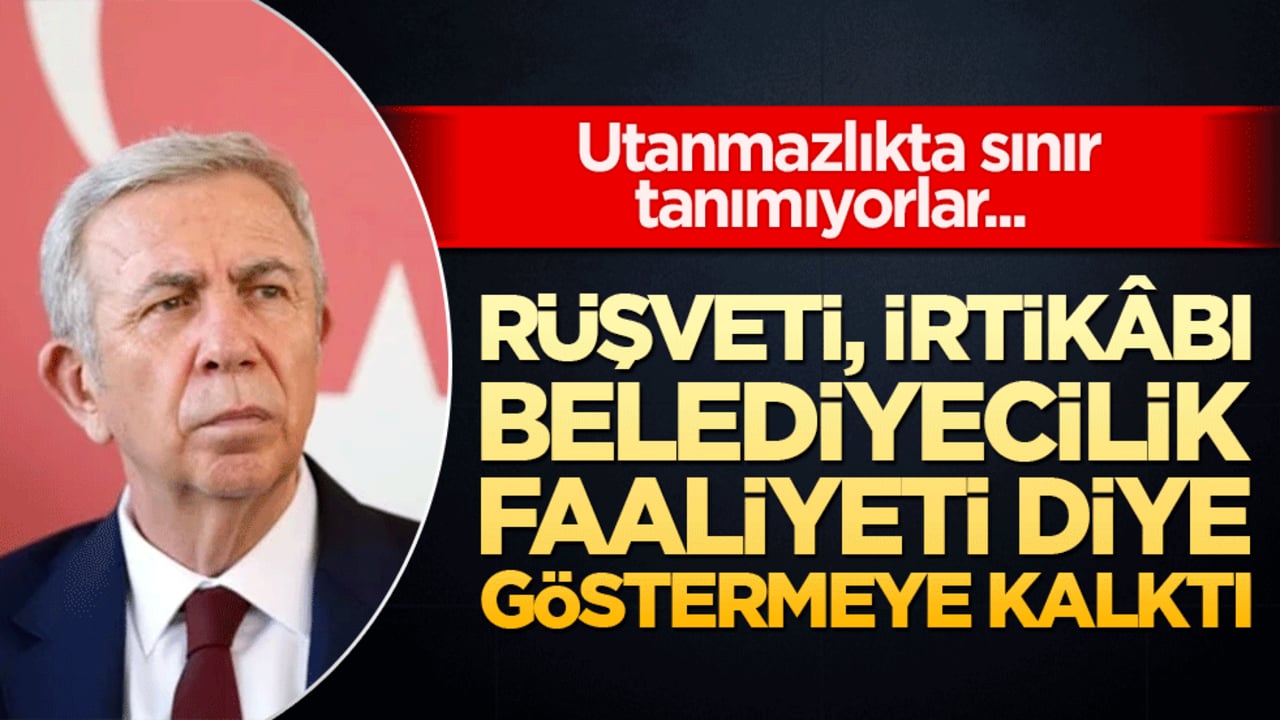 Utanmazlıkta sınır tanımıyorlar! Rüşveti belediyecilik diye göstermeye kalktılar