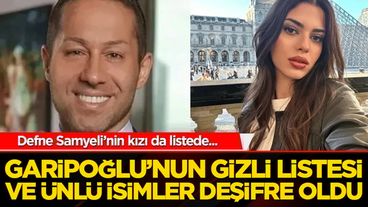 Uyuşturucu partilerine şok baskın! Garipoğlu’nun gizli listesi ve ünlü isimler deşifre oldu