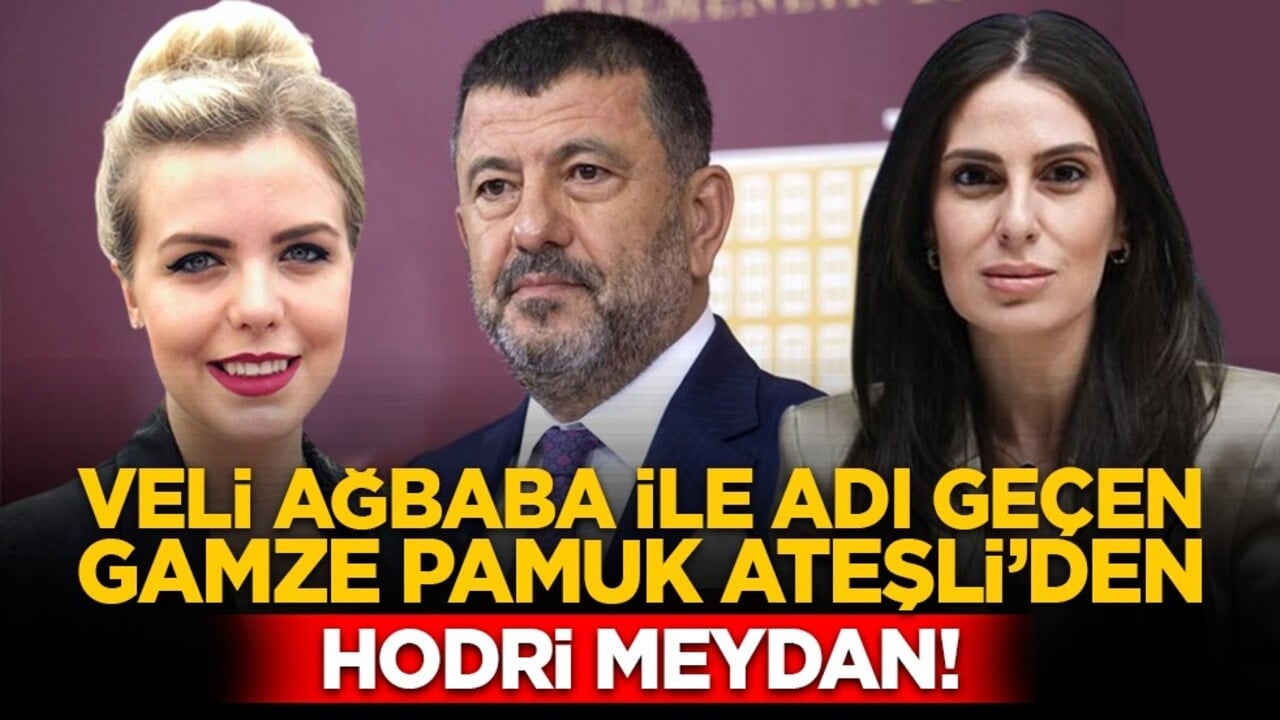 Veli Ağbaba ile adı geçen Gamze Pamuk Ateşli’den hodri meydan!