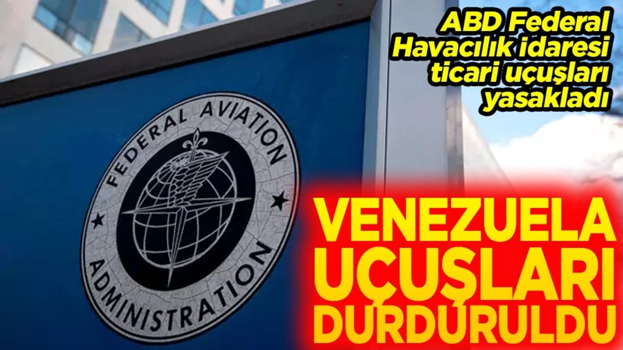 Venezuela uçuşları durduruldu