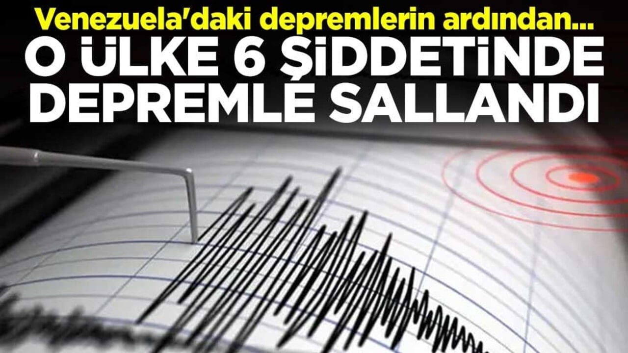Venezuela'daki depremlerin ardından Meksika'da 6 büyüklüğünde deprem