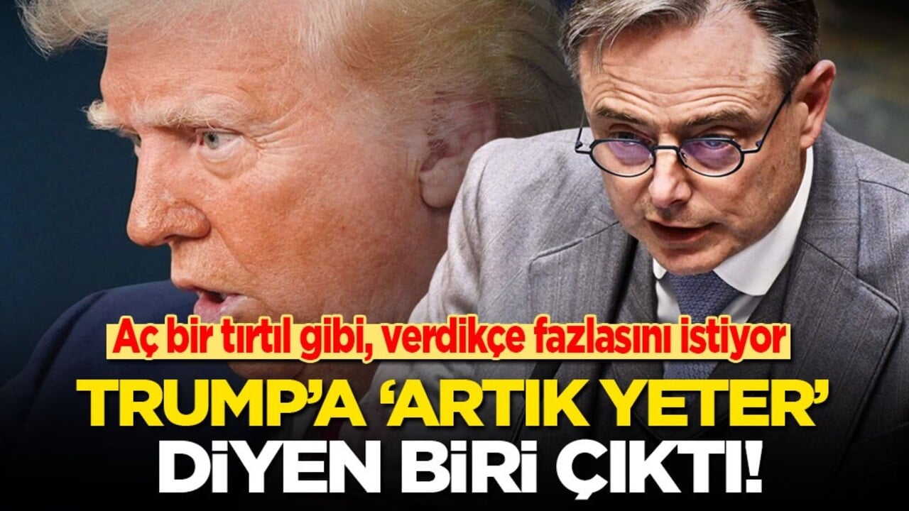 Verdikçe daha fazla şımarıyor: Trump'a 'artık yeter’ diyen biri çıktı