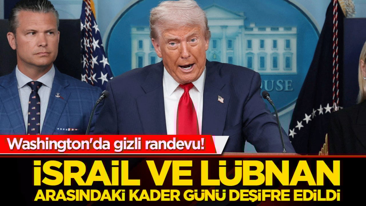 Washington'da gizli randevu! İsrail ve Lübnan arasındaki kader günü deşifre edildi!