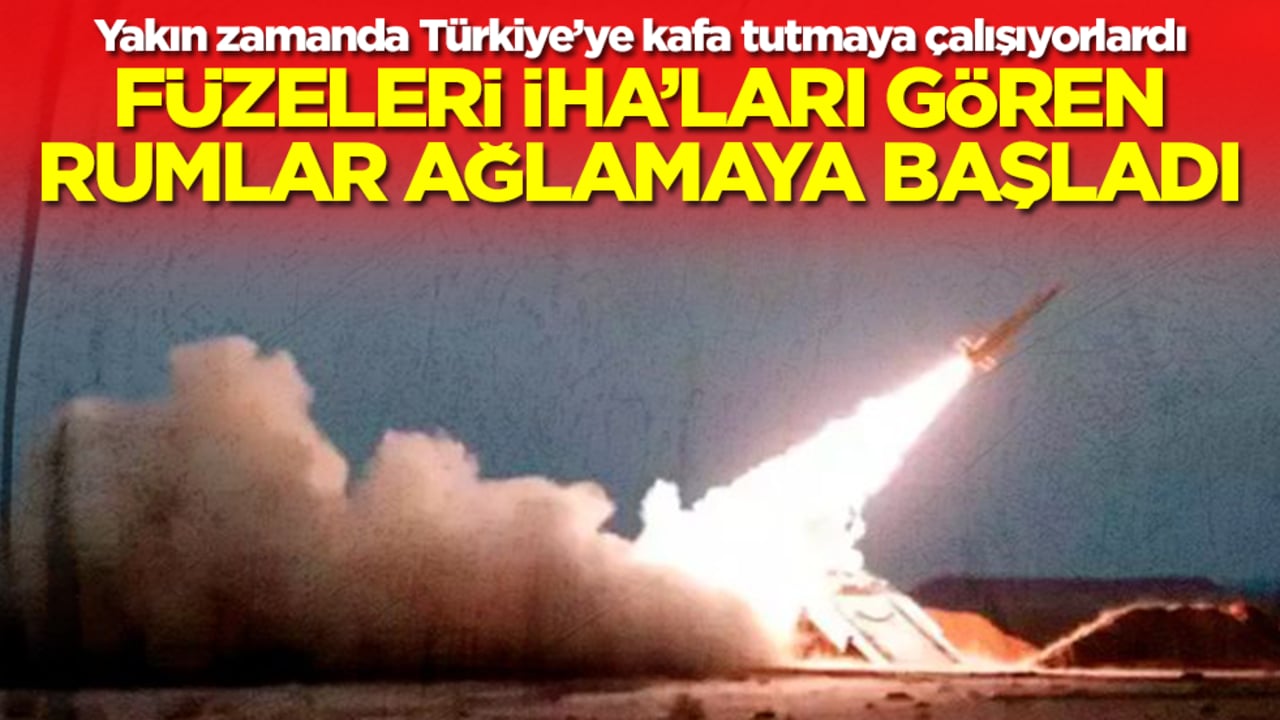 Yakın zamanda Türkiye’ye kafa tutmaya çalışıyorlardı: Füzeleri, İHA'ları gören Rumlar ağlamaya başladı