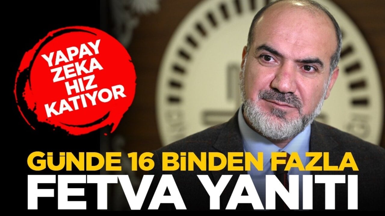 Yapay zeka hız katıyor: Günde 16 binden fazla fetva yanıtı