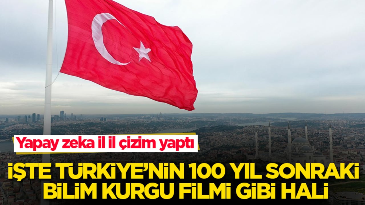 Yapay zeka il il çizim yaptı: İşte Türkiye’nin 100 yıl sonraki bilim kurgu filmi gibi hali