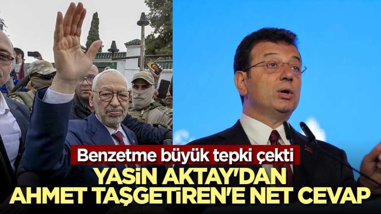 Yasin Aktay'dan Ahmet Taşgetiren'e net cevap