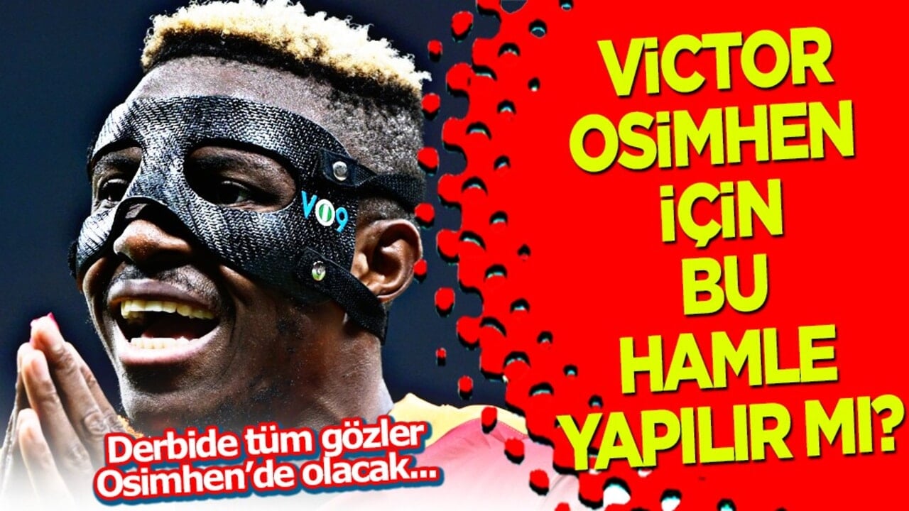 Yasin Kol, Osimhen'i sahaya çıkarmayabilir! Nijeryalı gözünü kararttı