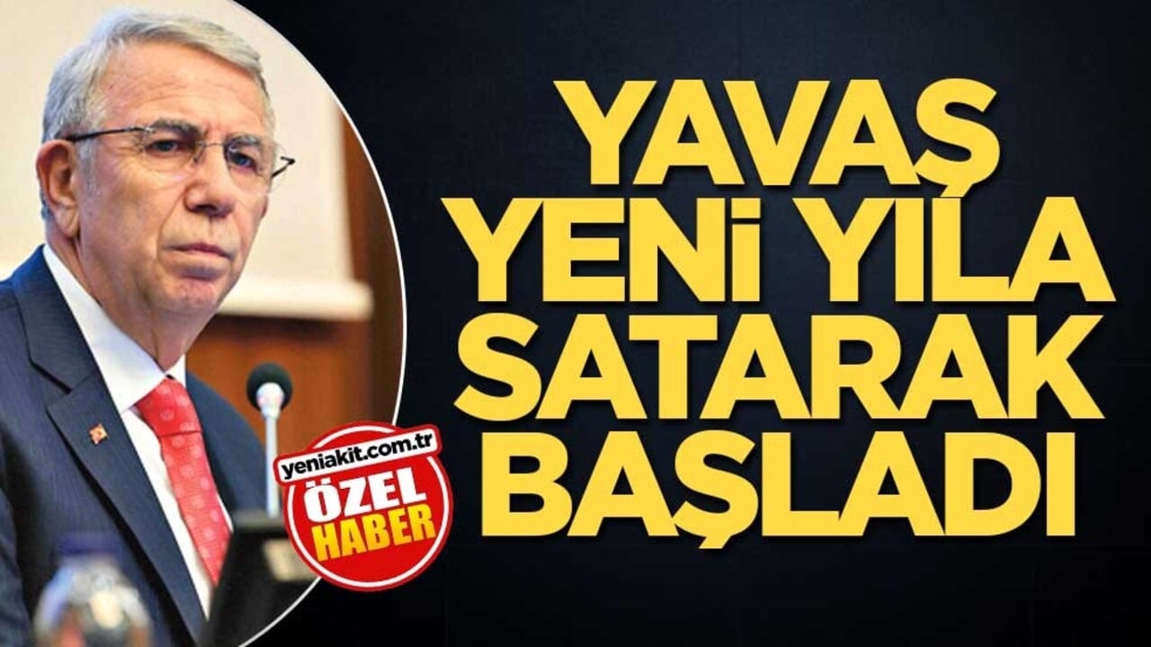 Yavaş, yeni yıla satarak başladı