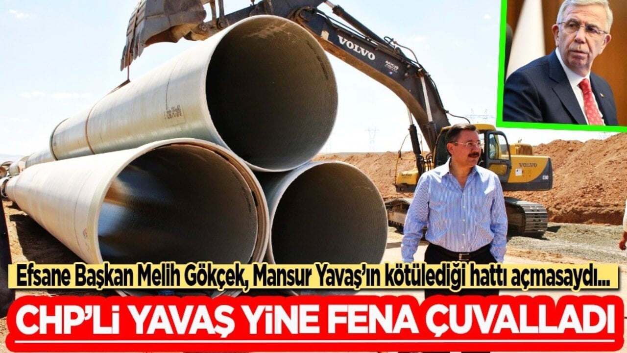 Yavaş'ın dediği zehirli su, bugün Ankara'nın yarısını besliyor! Gökçek haklı: Bunun sebebi Kızılırmak projesi! Muhtaç kaldı