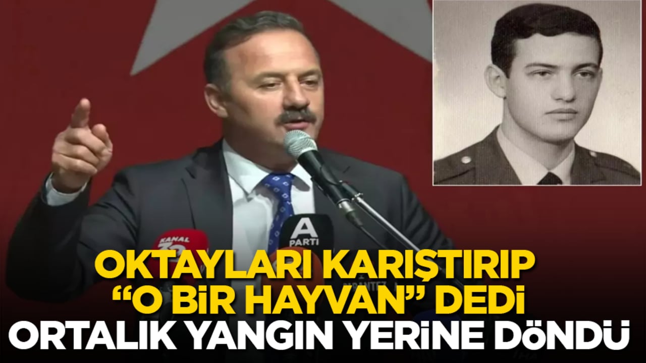 Yavuz Ağıralioğlu, Oktayları karıştırıp "O bir hayvan" dedi; ortalık yangın yerine döndü